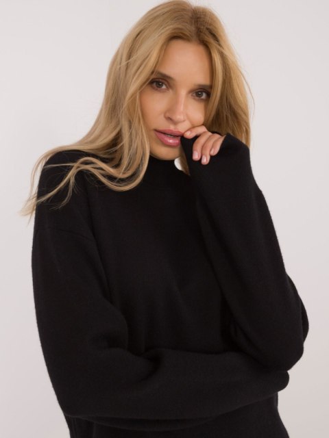 Sweter D93111AD90910A3 czarny L
