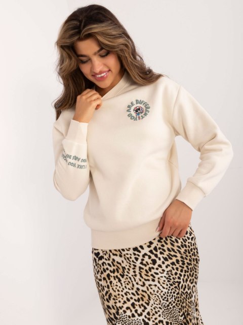 Bluza D10600T02568E jasny beżowy M