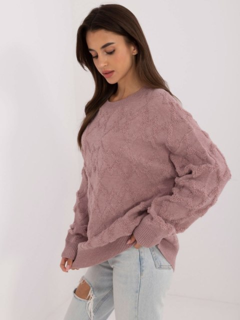 Sweter AT-SW-2361.61 jasny fioletowy
