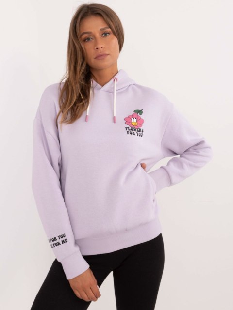 Bluza D10600T02420I jasny fioletowy XL