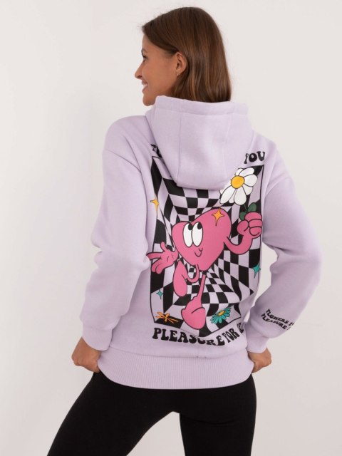 Bluza D10600T02420I jasny fioletowy XL