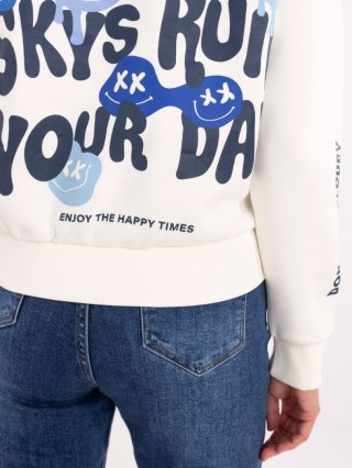 Bluza D10600T02695A biały XS