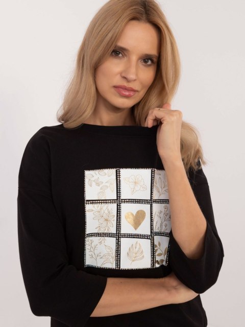 Bluzka CLM-BZ-1268.67 czarny S