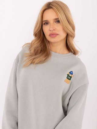 Bluza CLM-BL-1283.19X jasny szary XL
