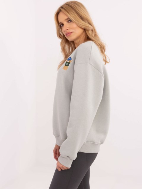 Bluza CLM-BL-1283.19X jasny szary S
