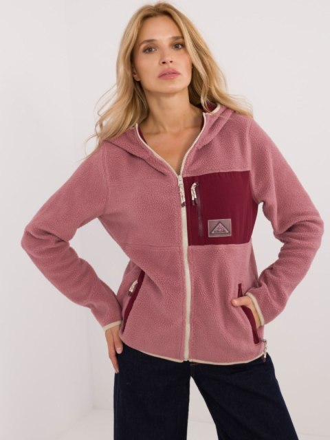 Bluza D20001M02671A3 ciemny różowy M