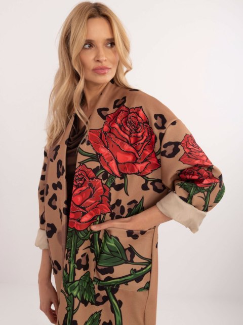 Płaszcz DHJ-PL-19821.60P camelowy