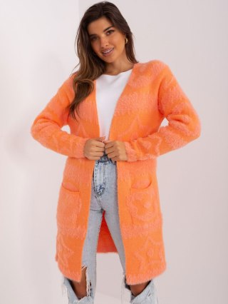 Sweter AT-SW-234503.00P pomarańczowy