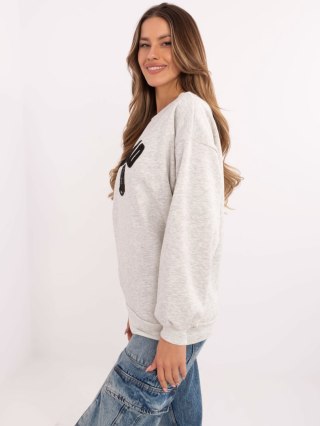 Bluza EM-BL-617-16.01X jasny szary