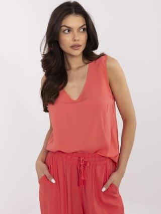 Bluzka D73761M11218A koralowy L