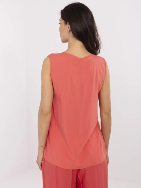 Bluzka D73761M11218A koralowy XL