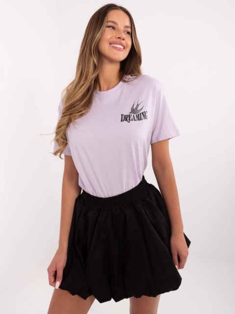 T-shirt D12022AC02645H jasny fioletowy XS