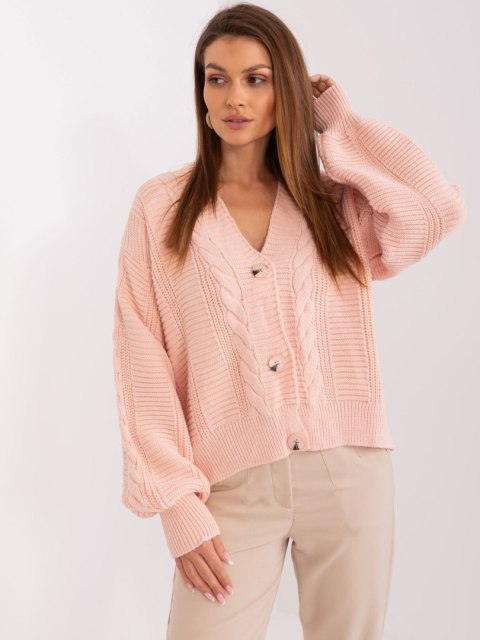 Sweter LC-SW-0588.21X jasny różowy