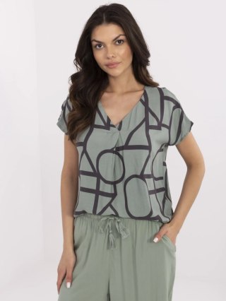 Bluzka D73771M11171D khaki S