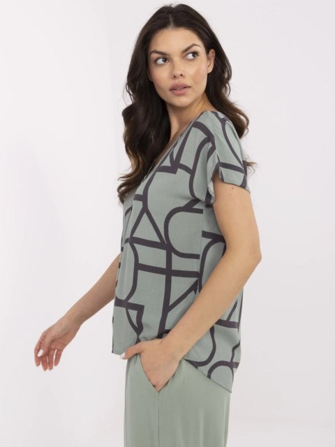 Bluzka D73771M11171D khaki S