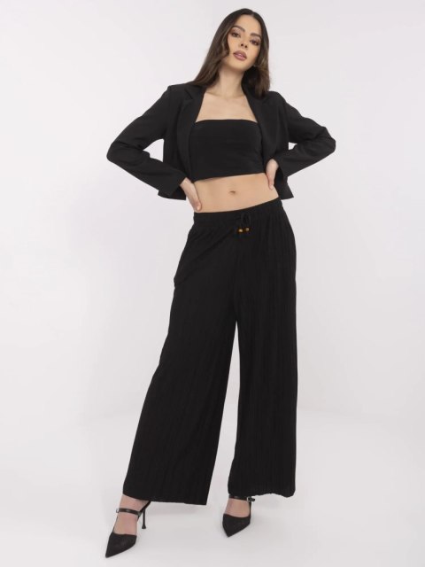 Spodnie D16080AB62392D1 czarny M