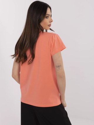 T-shirt CLM-TS-1726.87 koralowy S