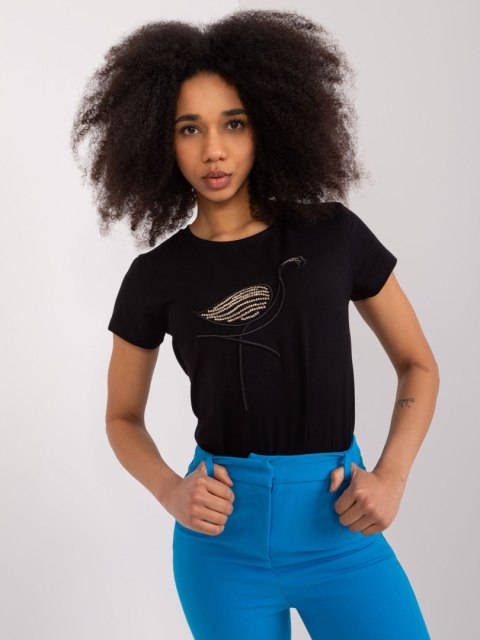 Bluzka RV-BZ-9646.07 czarny L/XL