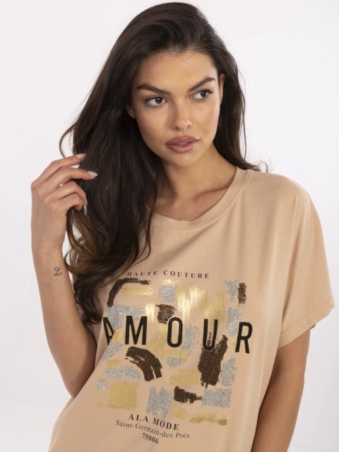 Bluzka CLM-BZ-1701.81 camelowy S/M