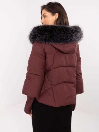 Kurtka MBM-KR-26106.35 bordowy XL