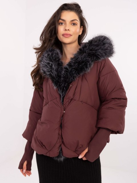 Kurtka MBM-KR-26106.35 bordowy XL