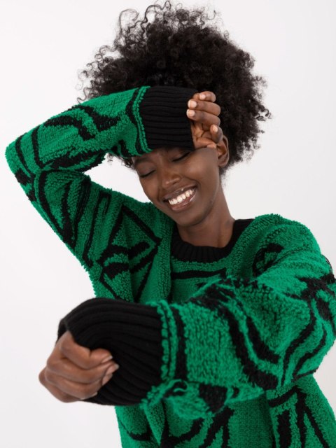 Sweter BA-SW-0277.02 zielony