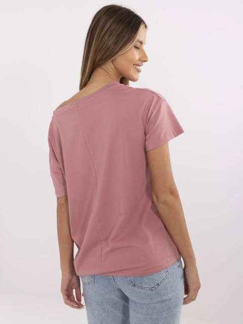 T-shirt CLM-TS-1019.79 ciemny różowy S