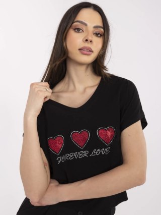 T-shirt CLM-TS-1708.83 czarny L