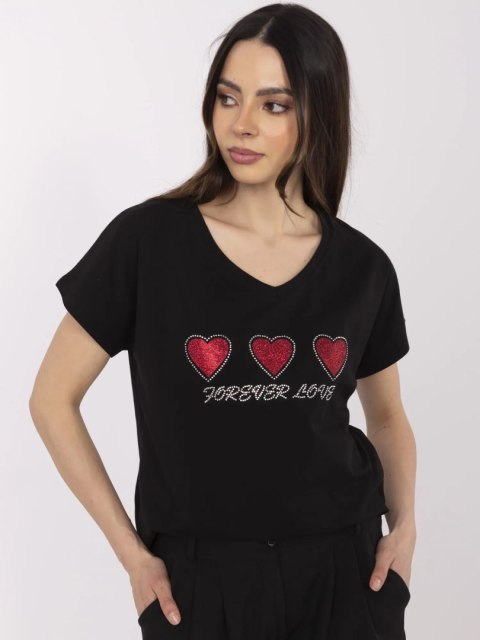 T-shirt CLM-TS-1708.83 czarny M