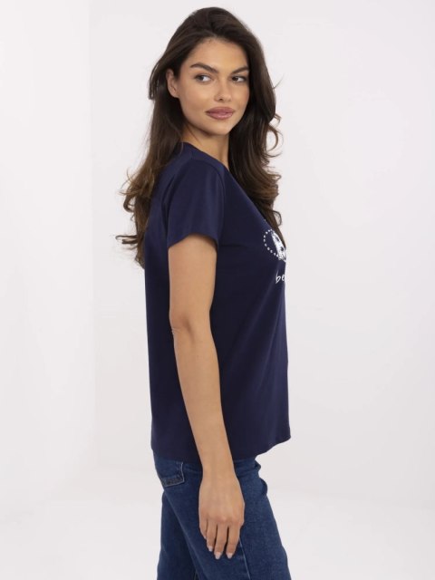 T-shirt CLM-TS-1726.87 granatowy S