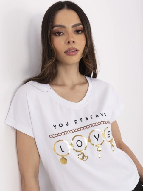 T-shirt CLM-TS-1729.86 biały L
