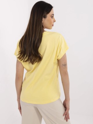 T-shirt CLM-TS-1729.86 żółty L