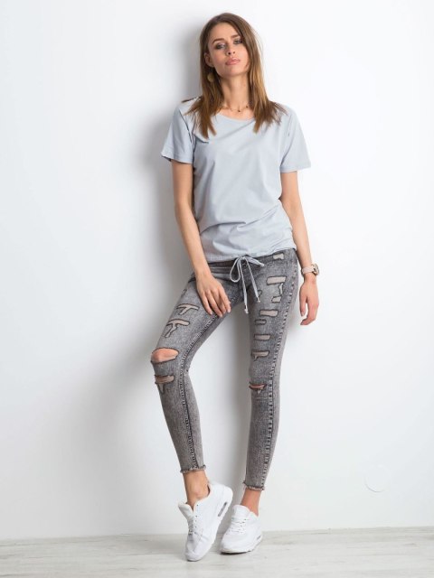 T-shirt RV-TS-4834.18P jasny szary XS