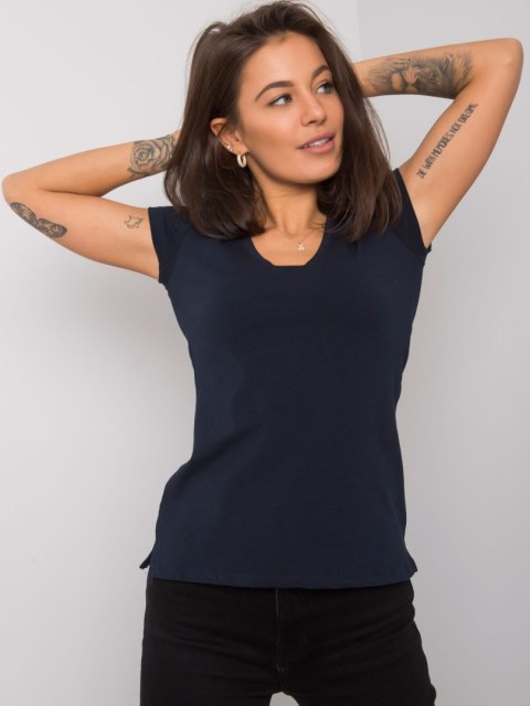T-shirt RV-TS-4837.24P granatowy XS