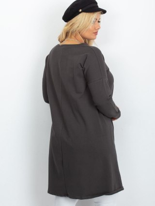 Tunika RV-TU-5042.09X grafitowy one size XL/2XL