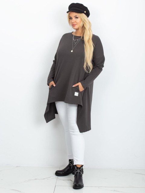 Tunika RV-TU-5042.09X grafitowy one size XL/2XL