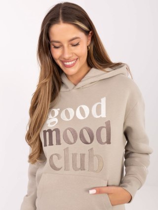Bluza D10608BC02802A2NO jasny beżowy M
