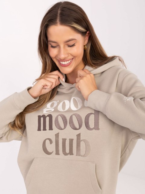 Bluza D10608BC02802A2NO jasny beżowy M