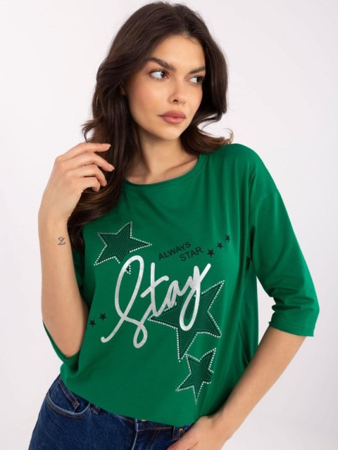 Bluzka CLM-BZ-0016.84 zielony XL