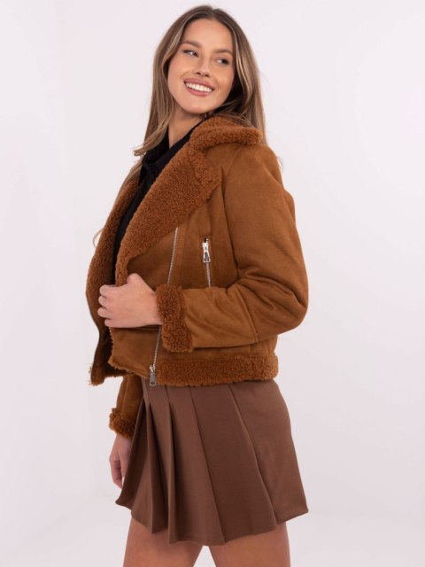 Kurtka MI-KR-21848.71 jasny brązowy L