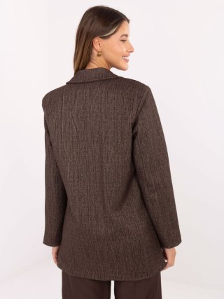 Marynarka IT-MA-FL8315.02P brązowy