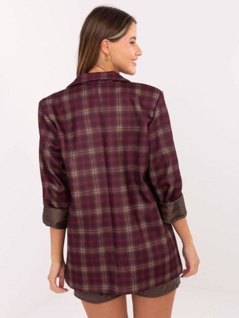Marynarka IT-MA-21739.16P bordowy