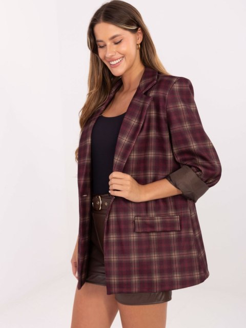 Marynarka IT-MA-21739.16P bordowy