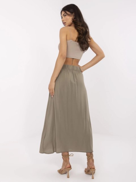 Spódnica D73761M50222A khaki XS
