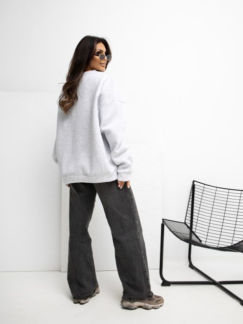 Bluza RV-BL-A1035.13 jasny szary