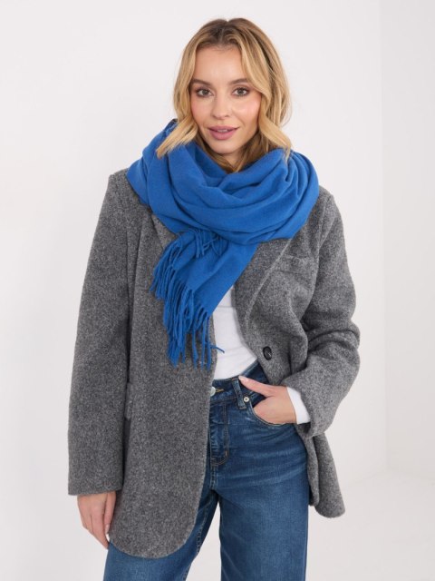 Szalik AT-SZ-23185.90P ciemny niebieski
