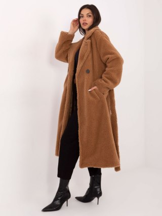 Płaszcz IT-PL-97150.26 camelowy