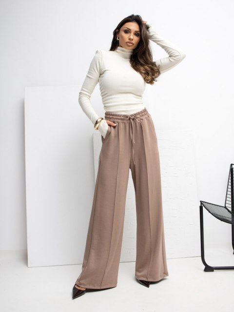 Spodnie dresowe RV-DR-A1061.80 ciemny bezowy L/XL