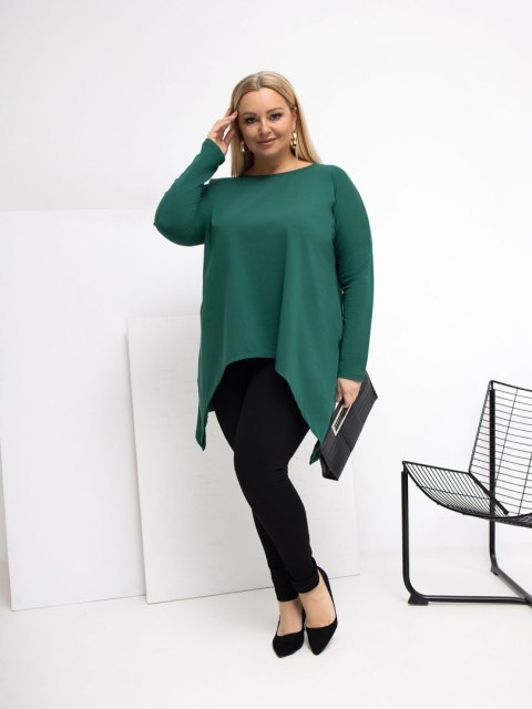 Bluzka RV-BZ-5031.06X ciemny zielony one size XL/2XL