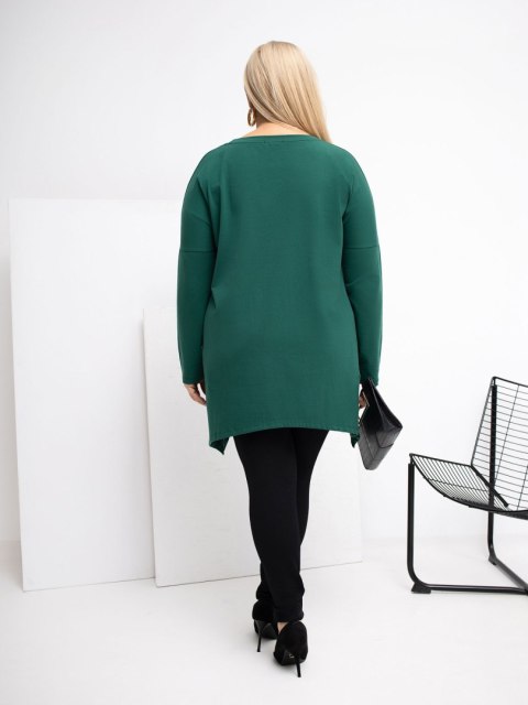 Bluzka RV-BZ-5031.06X ciemny zielony one size XL/2XL